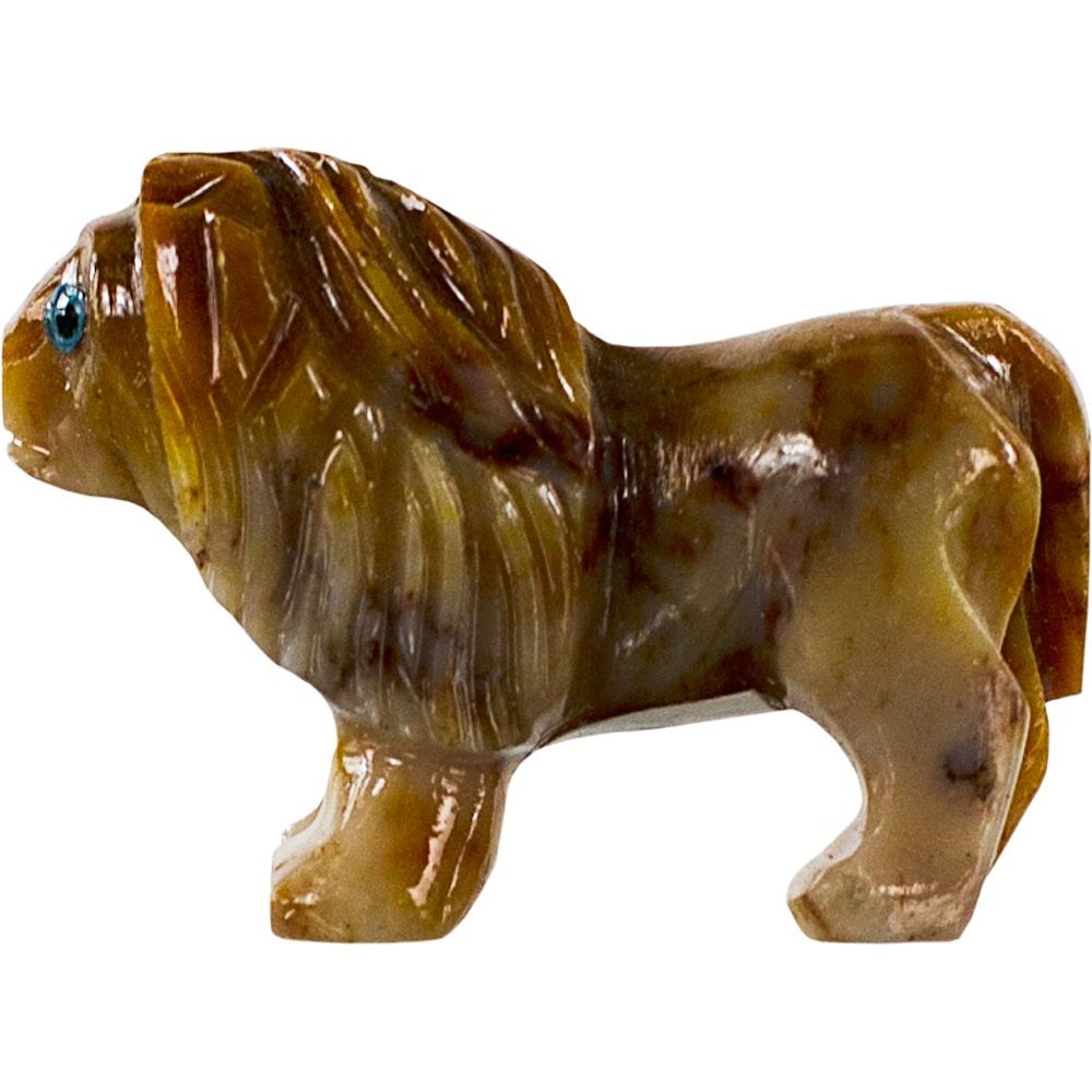 Spirit Animal Carving Dolomite - Lion
