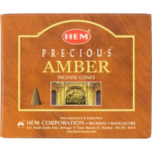 Hem Incense Cones Amber