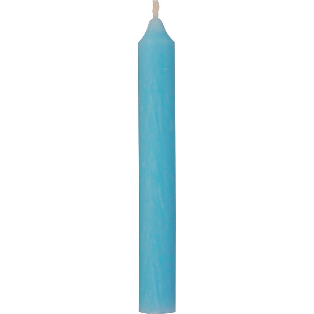 mini ritual candles light blue