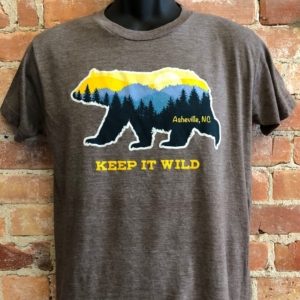 Asheville T-Shirt Keep It Wild Bear