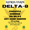 Astria Farms Delta 8 Gummies Pineapple