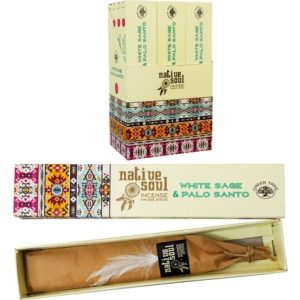 Native Soul Incense White Sage & Palo Santo