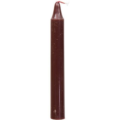 mini ritual candles brown