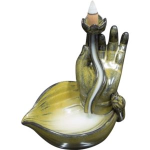 Backflow Incense Burner - Mudra Hand