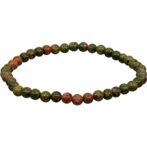 Energy Bracelet Round 4mm Unakite