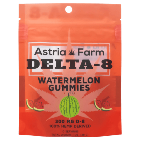 Astria Farm Delta 8 Gummies Watermelon