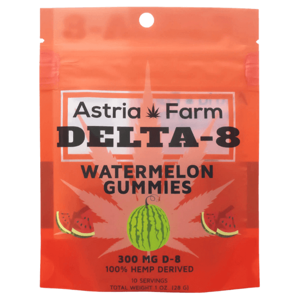 Astria Farm Delta 8 Gummies Watermelon