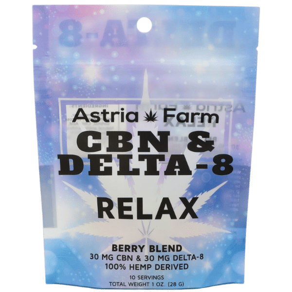 Astria Farm CBN Gummies Berry Blend