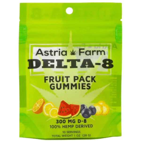 Astria Farm Delta 8 Gummies Fruit Pack
