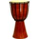 Drum Djembe Plain Mahogany Red Finish