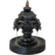 Backflow Incense Burner - Celtic Triple Dragon Head