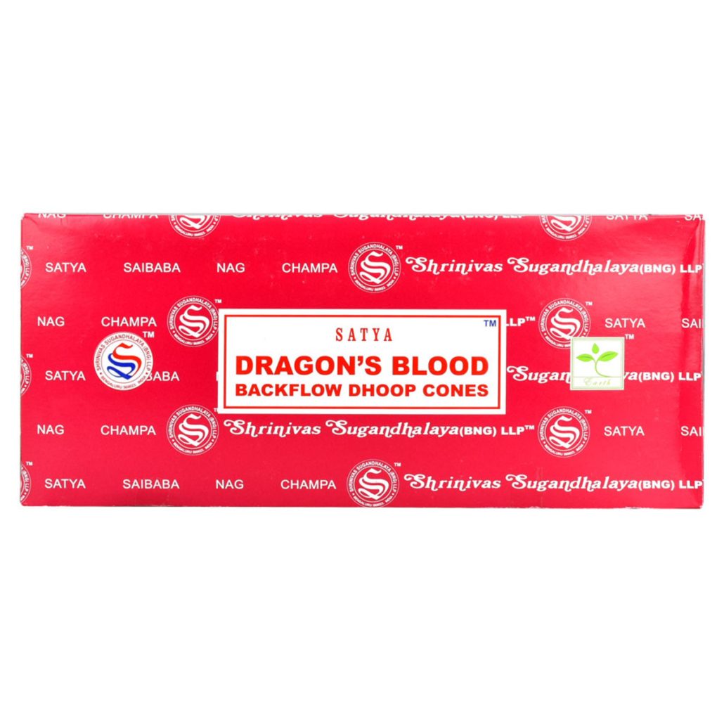 Backflow Incense Cones - Satya - Dragon's Blood