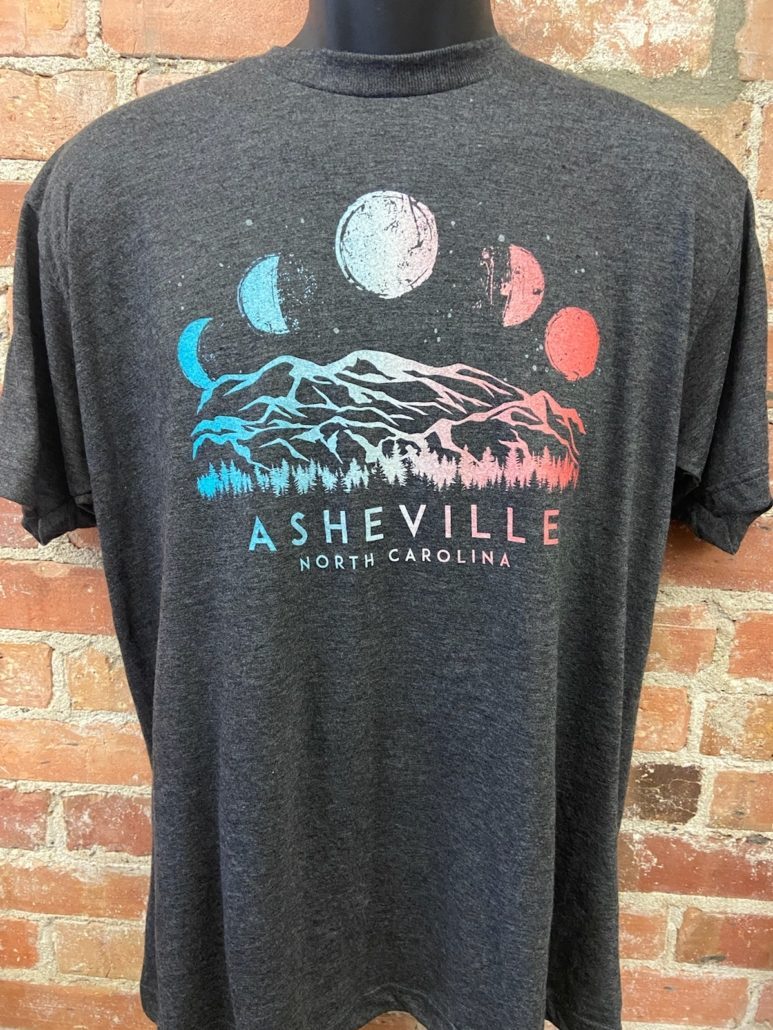 Asheville T-Shirt - Moon Phases