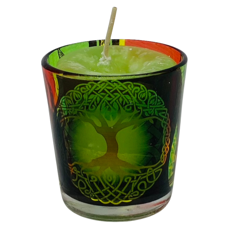 Celtic Votive Candle